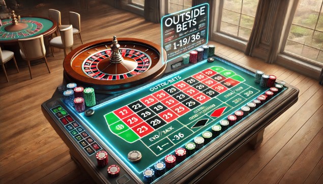 Outside Bet dalam Roulette